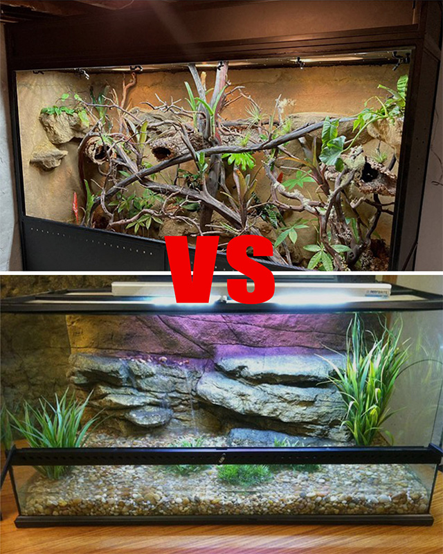 PVC vs Glass Enclosures
